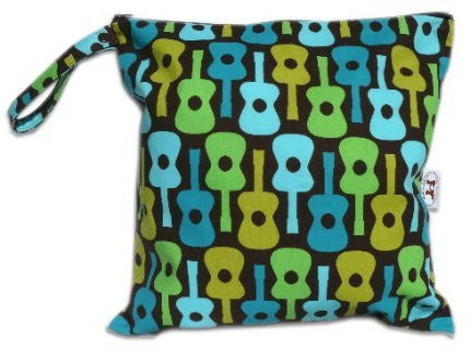 Wet Bag Small (23 cm) Groovy Guitar